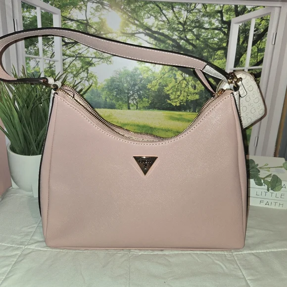 Guess Blush Pink Shoulder Bag - Picture 7 of 7